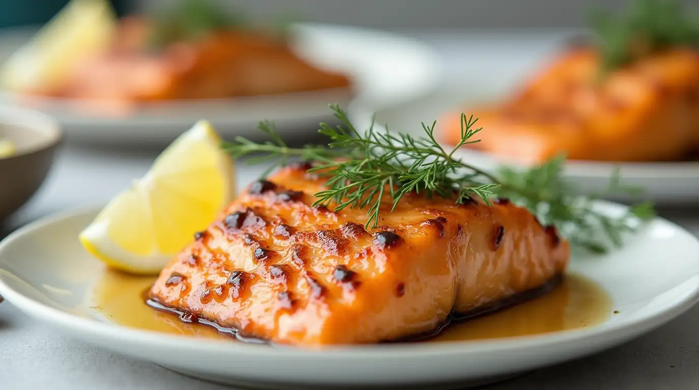 Air Fryer Honey Mustard Glazed Salmon: Top 5 Tips For Perfectly Cooked Fish 3 Air Fryer Honey Mustard Glazed Salmon