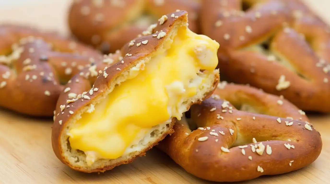 Cheese Stuffed Pretzels Recipe: The Best Soft & Cheesy Snack 4 Cheese Stuffed Pretzels Recip