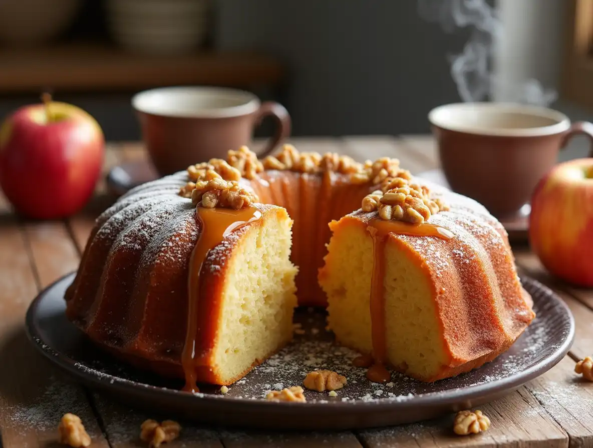 German Applesauce Cake​