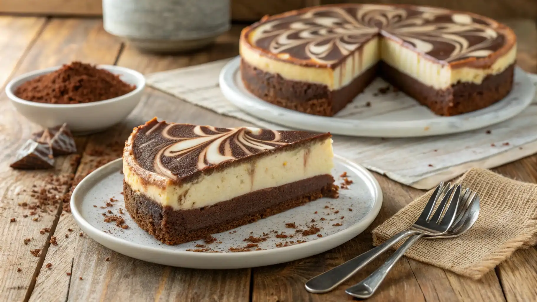 Triple Chocolate Cheesecake Recipe: Rich, Creamy, Trend 2025 1 triple chocolate cheesecake 6