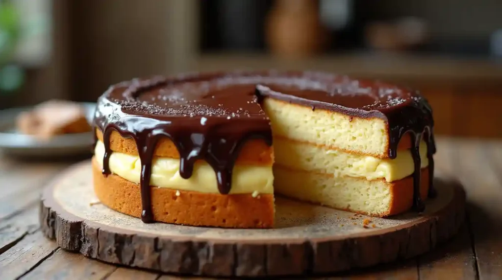 boston cream cake recipe​