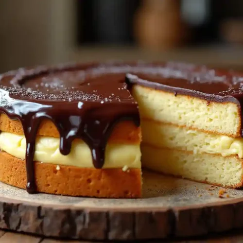 boston cream cake recipe​