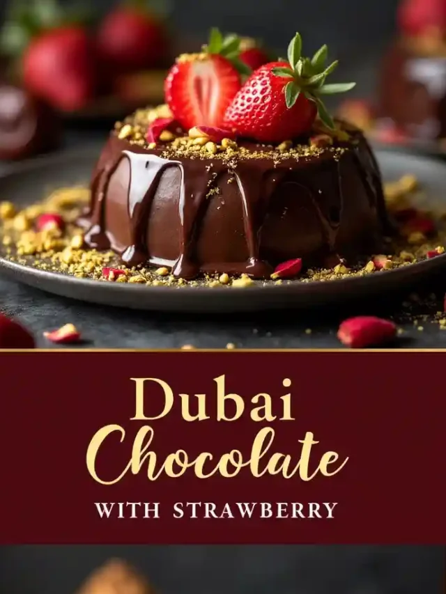 Dubai Chocolate with Strawberry