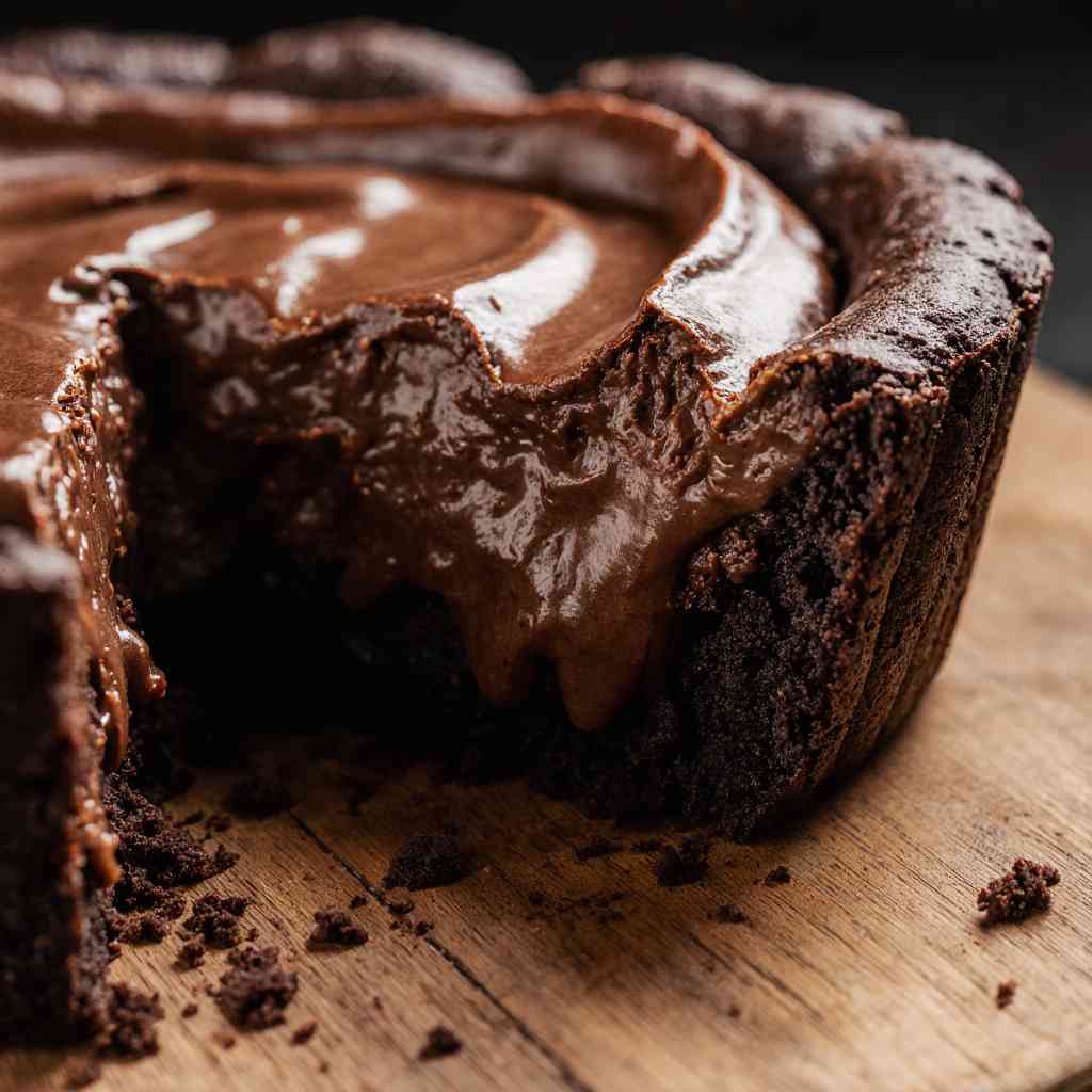 Gooey Brownie Pie
