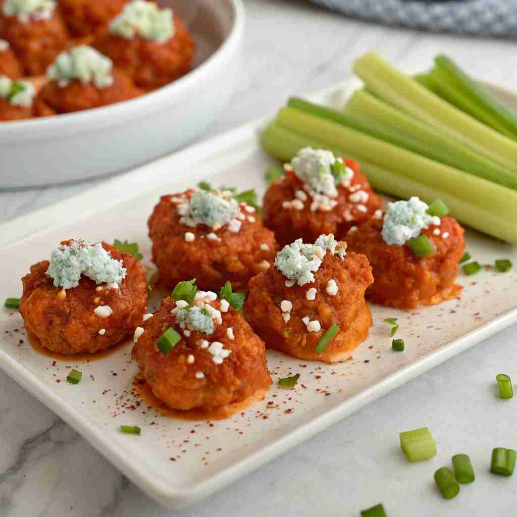 Buffalo Chicken Wing Dip Bites