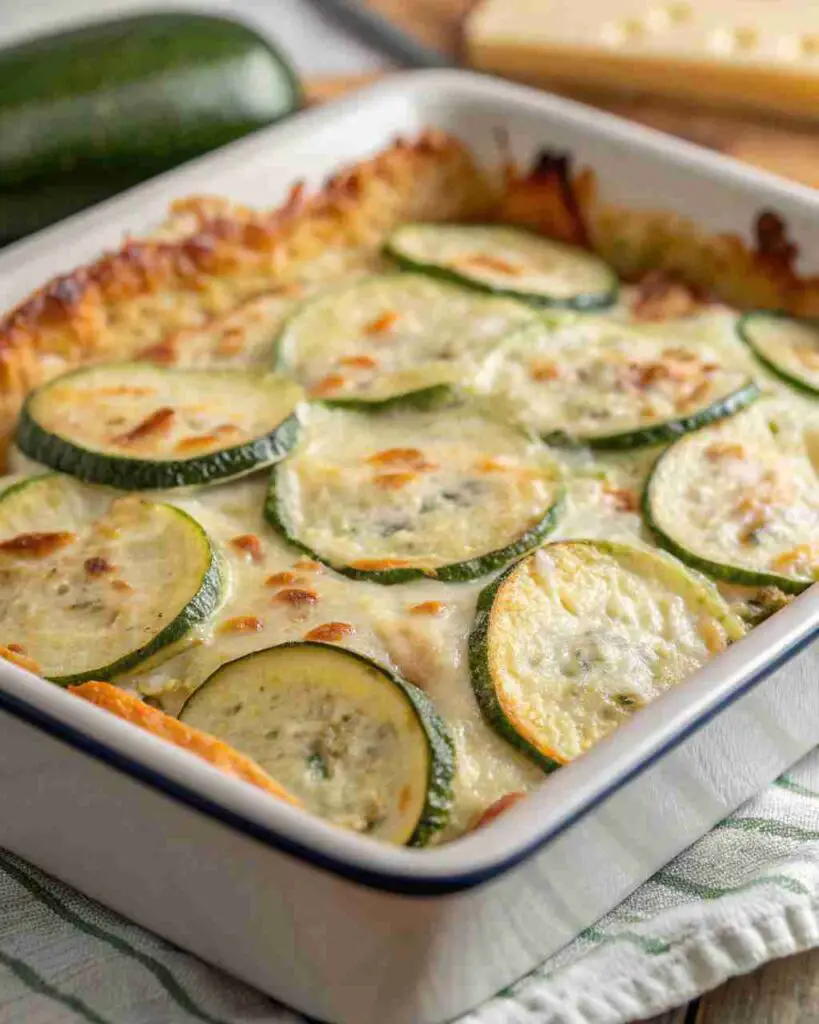 Cheesy Zucchini Casserole
