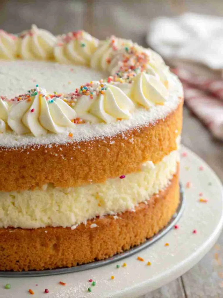 Classic Vanilla Butter Cake