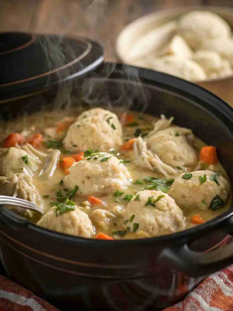Crockpot Chicken and Dumplings - Easy for Effortless Dinners 2 Crockpot Chicken and Dumplings