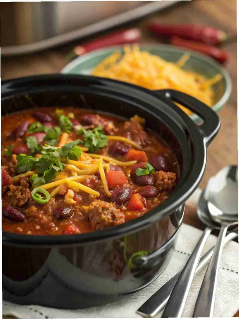 Crockpot Chili Recipe – No-Fuss, Full Flavor 2 Crockpot Chili Recipe