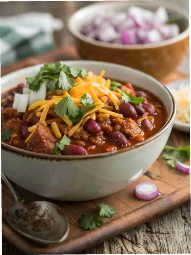 Easy Chili Recipe – Classic, Hearty, and Full of Flavor 2 Easy Chili Recipe