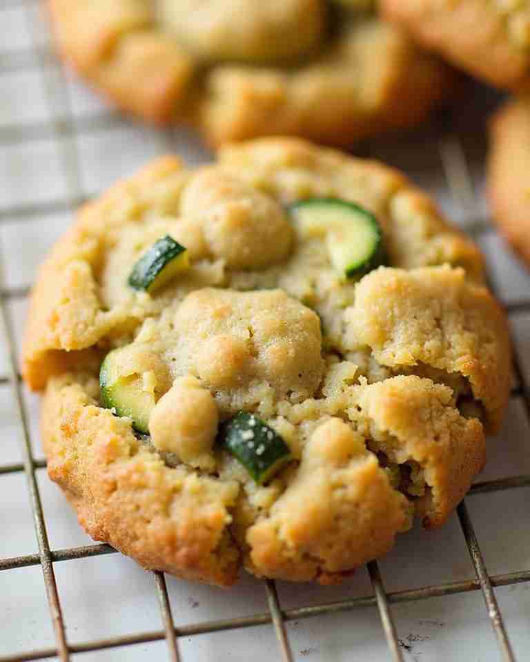 Easy Zucchini Cookies with Oil