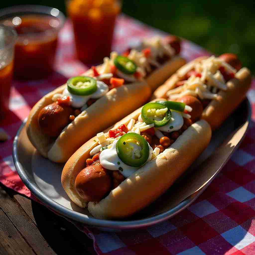 Game Day Chili Dogs 2 Game Day Chili Dogs