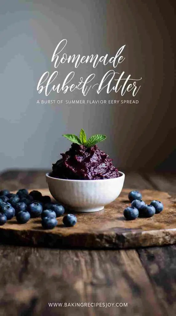 Homemade Blueberry Butter: A Burst of Summer Flavor in Every Spread 2 Homemade Blueberry Butter