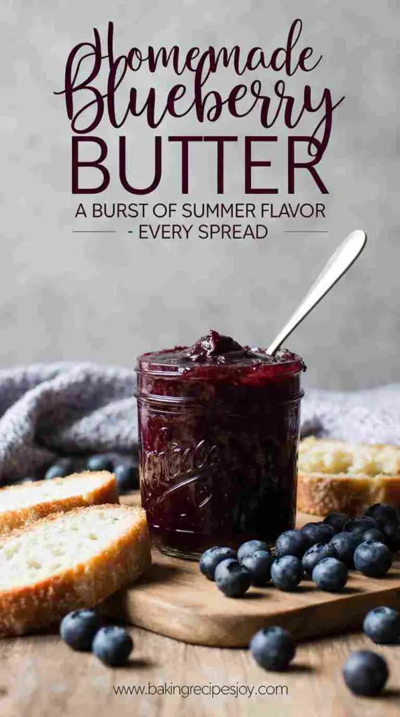 Homemade Blueberry Butter
