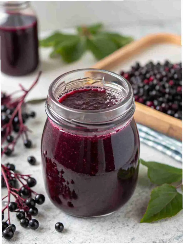 Homemade Elderberry Syrup
