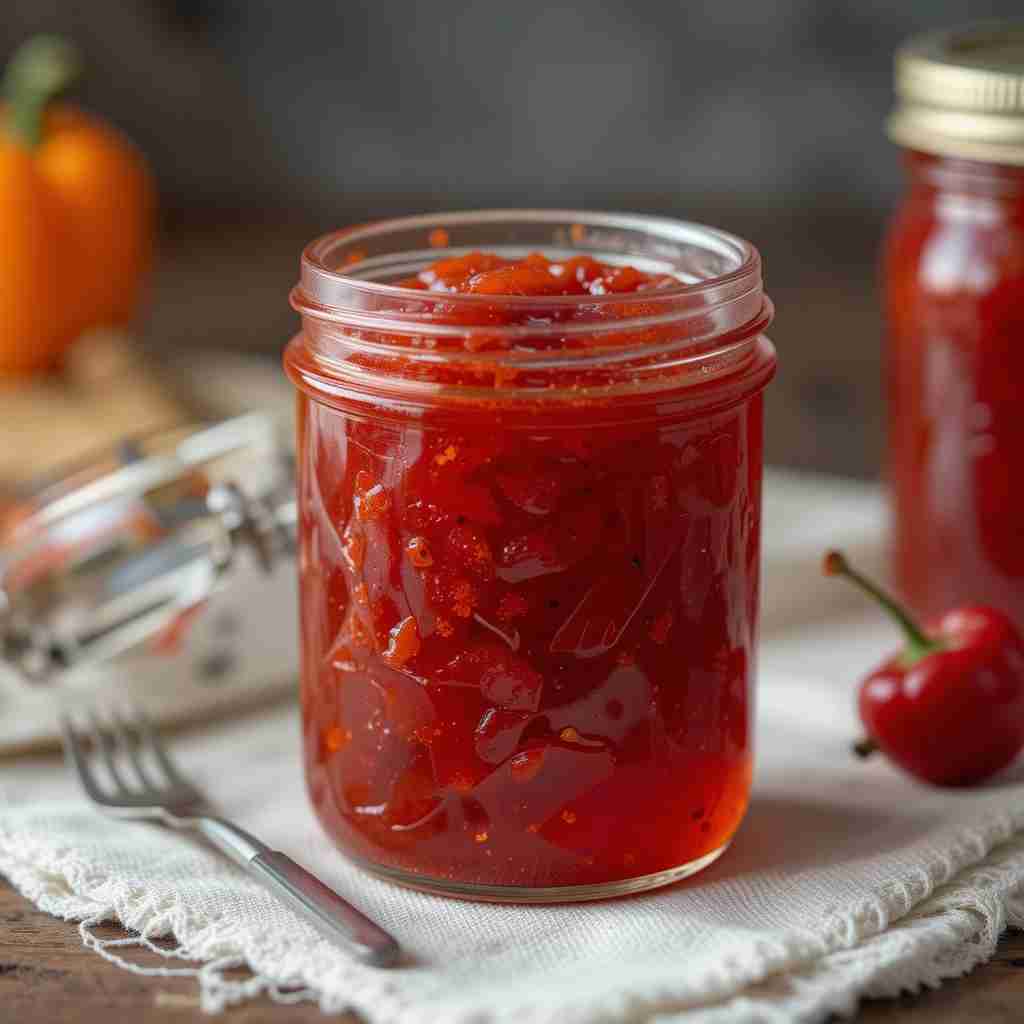 Hot Pepper Jelly Recipe – Homemade Sweet-Heat Spread 2 Hot Pepper Jelly