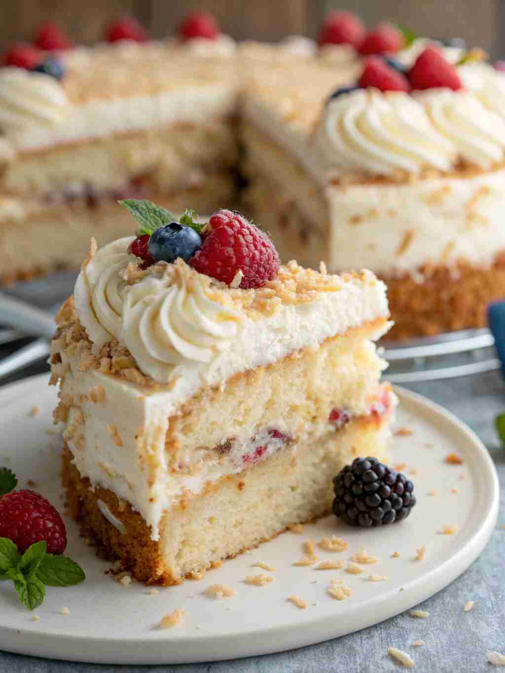 Tasty Italian Cream Cake Recipe to Try Today 1 Italian Cream Cake