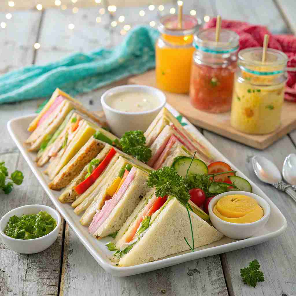 Party Sandwiches Easy Delicious Ideas
