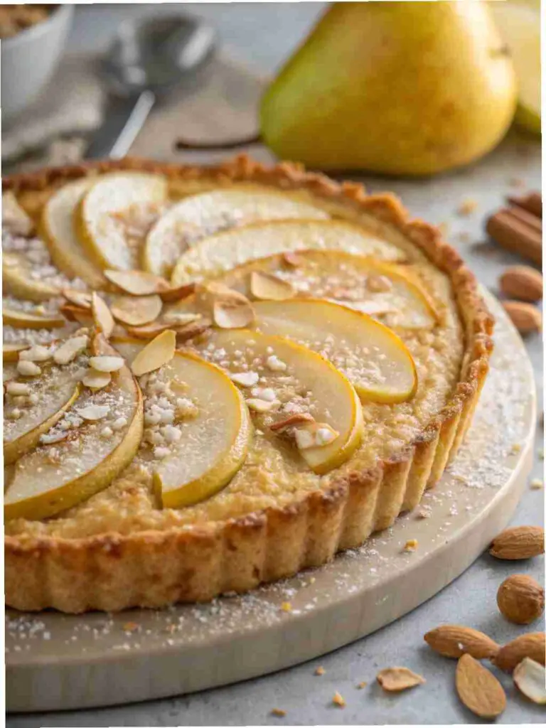 Pear and Almond Tart