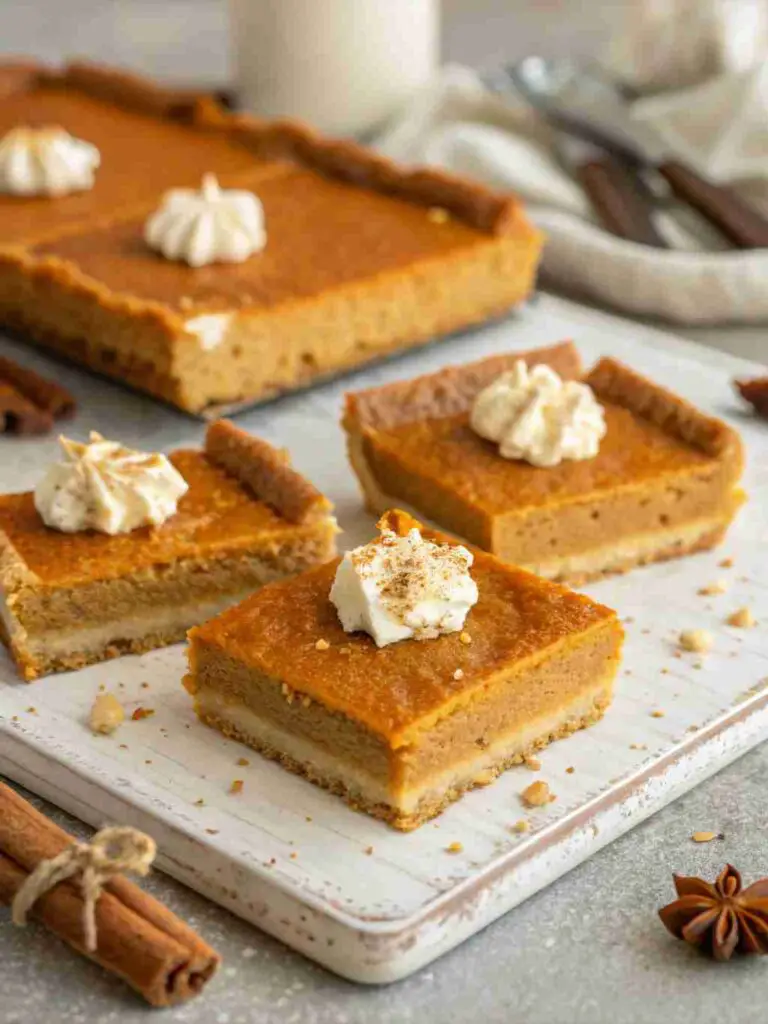 Pumpkin Pie Bars