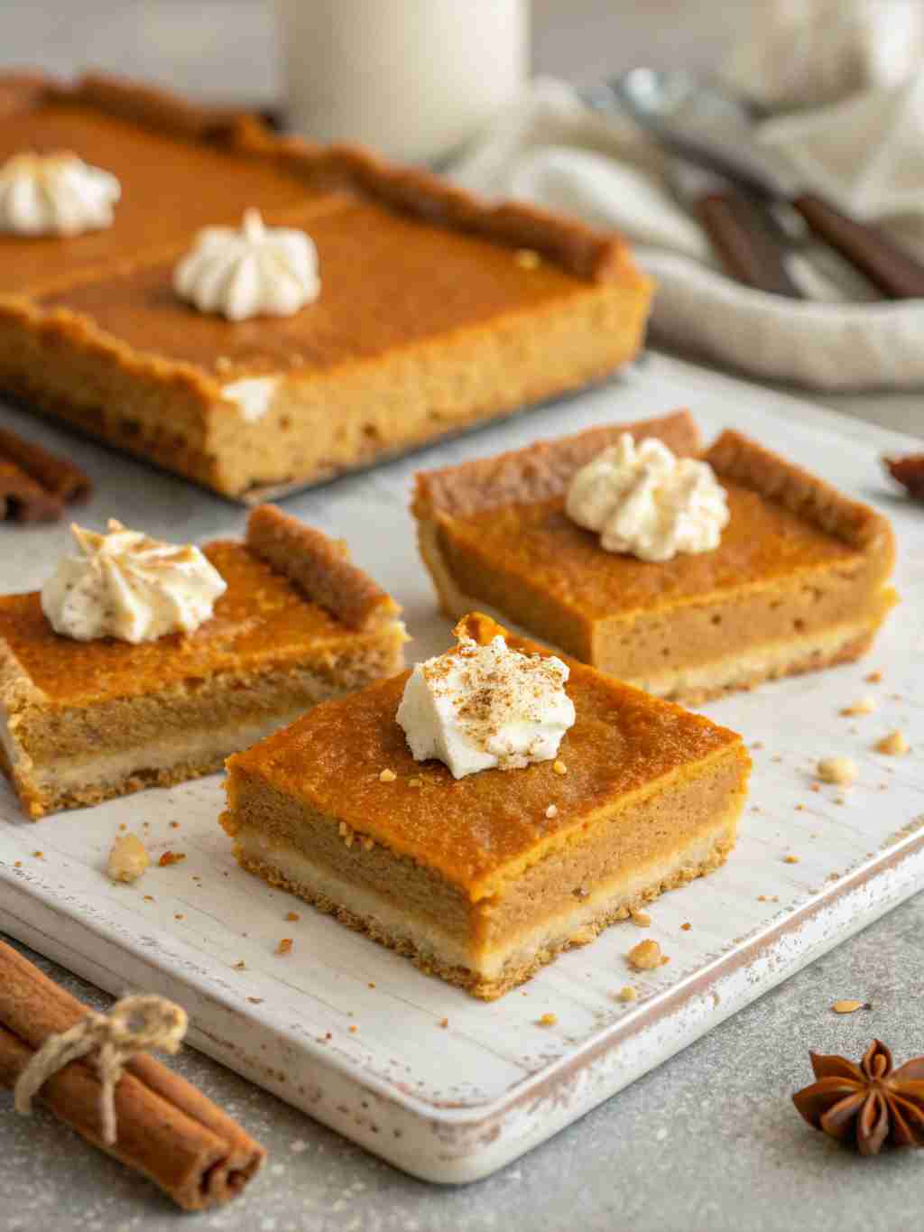 Pumpkin Pie Bars