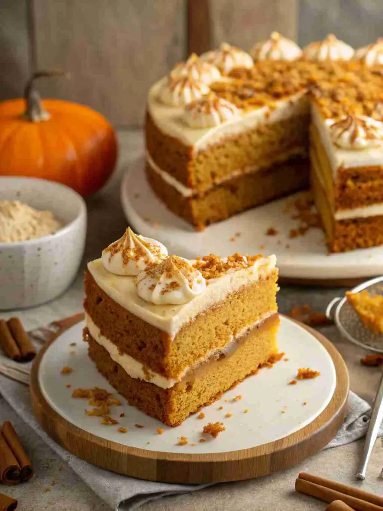 Pumpkin Spice Latte Cake - Must-Have Fall Dessert Recipes 2 Pumpkin Spice Latte Cake