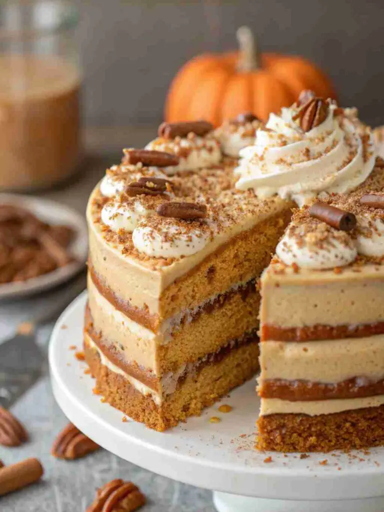 Pumpkin Spice Latte Cake