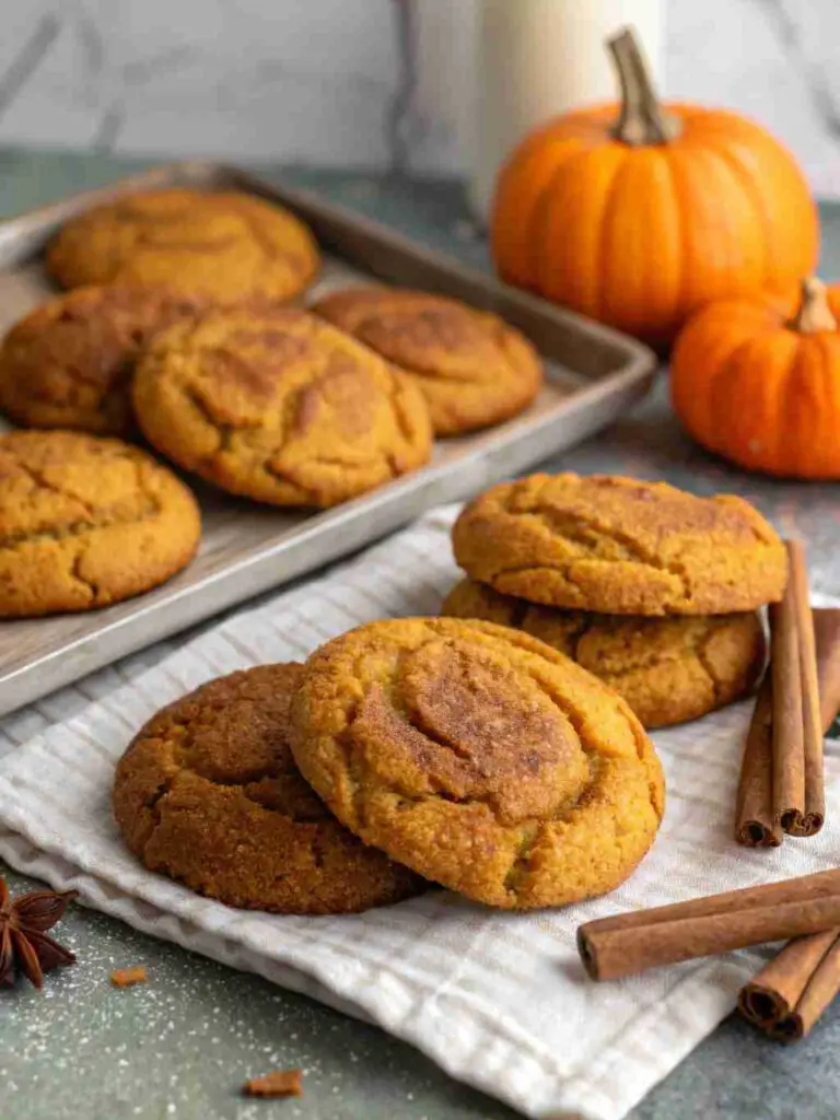 Pumpkin Spice Snickerdoodles - Best Fall Cookie Recipes 2 Pumpkin Spice Snickerdoodles