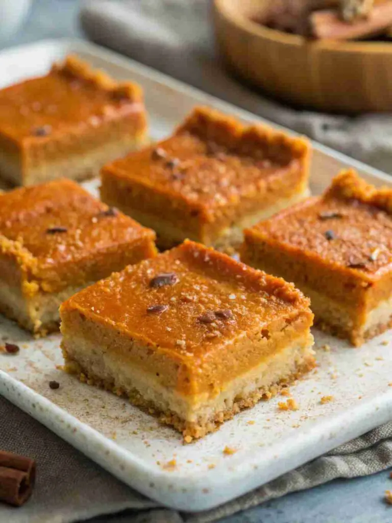 Spiced Pumpkin Pie Bars - Best Pumpkin Recipes 2 Spiced Pumpkin Pie Bars