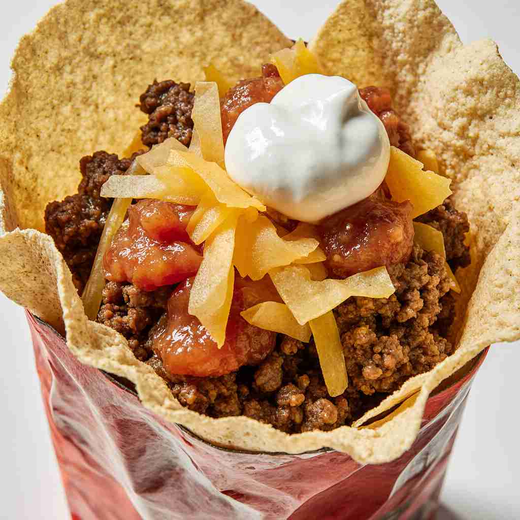 Easy Tailgate Food Recipes for Game Day: Walking Tacos Recipe 3 Walking Tacos