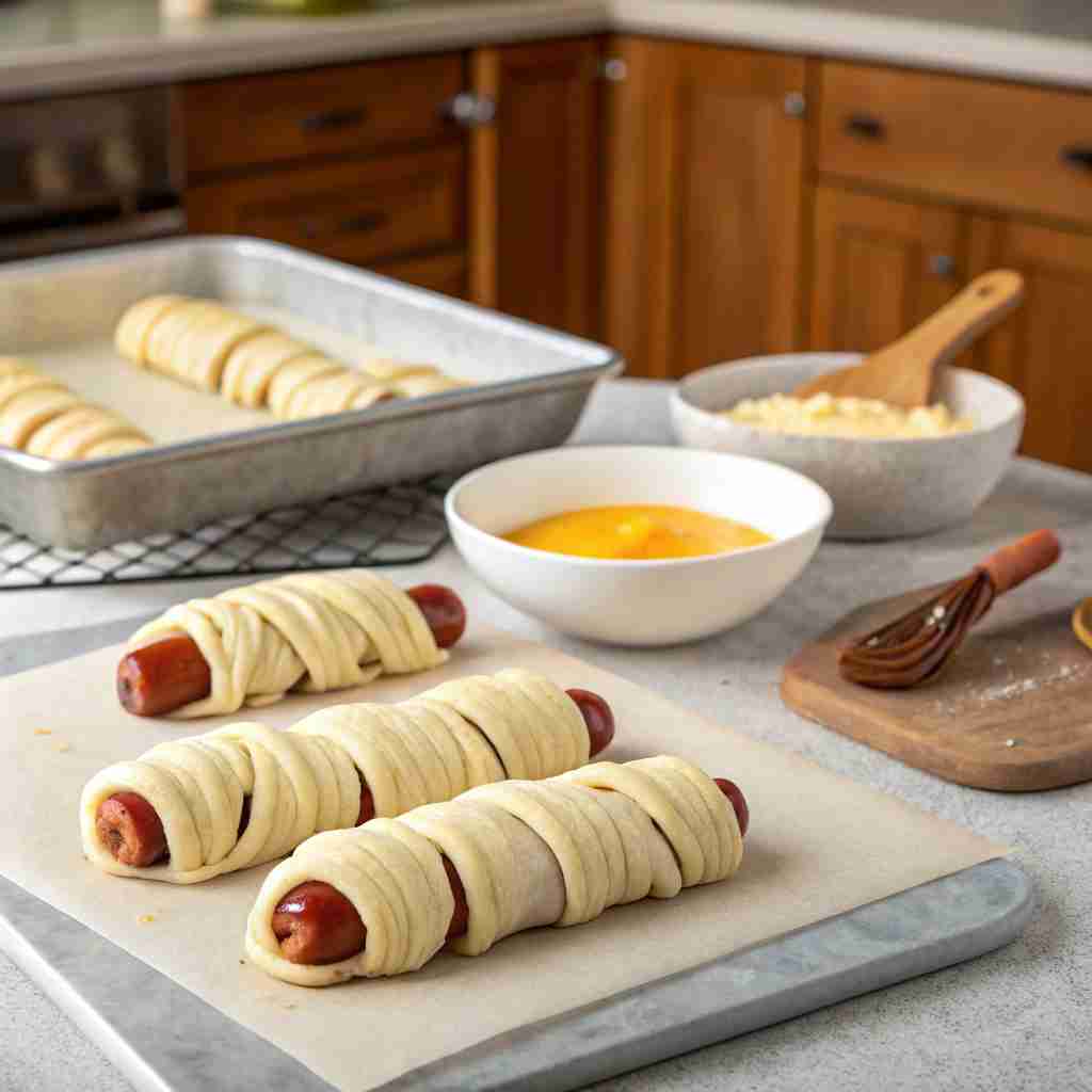 mummy dogs recipe Halloween Party Food Ideas Spooky & Fun 2 mummy dogs recipe