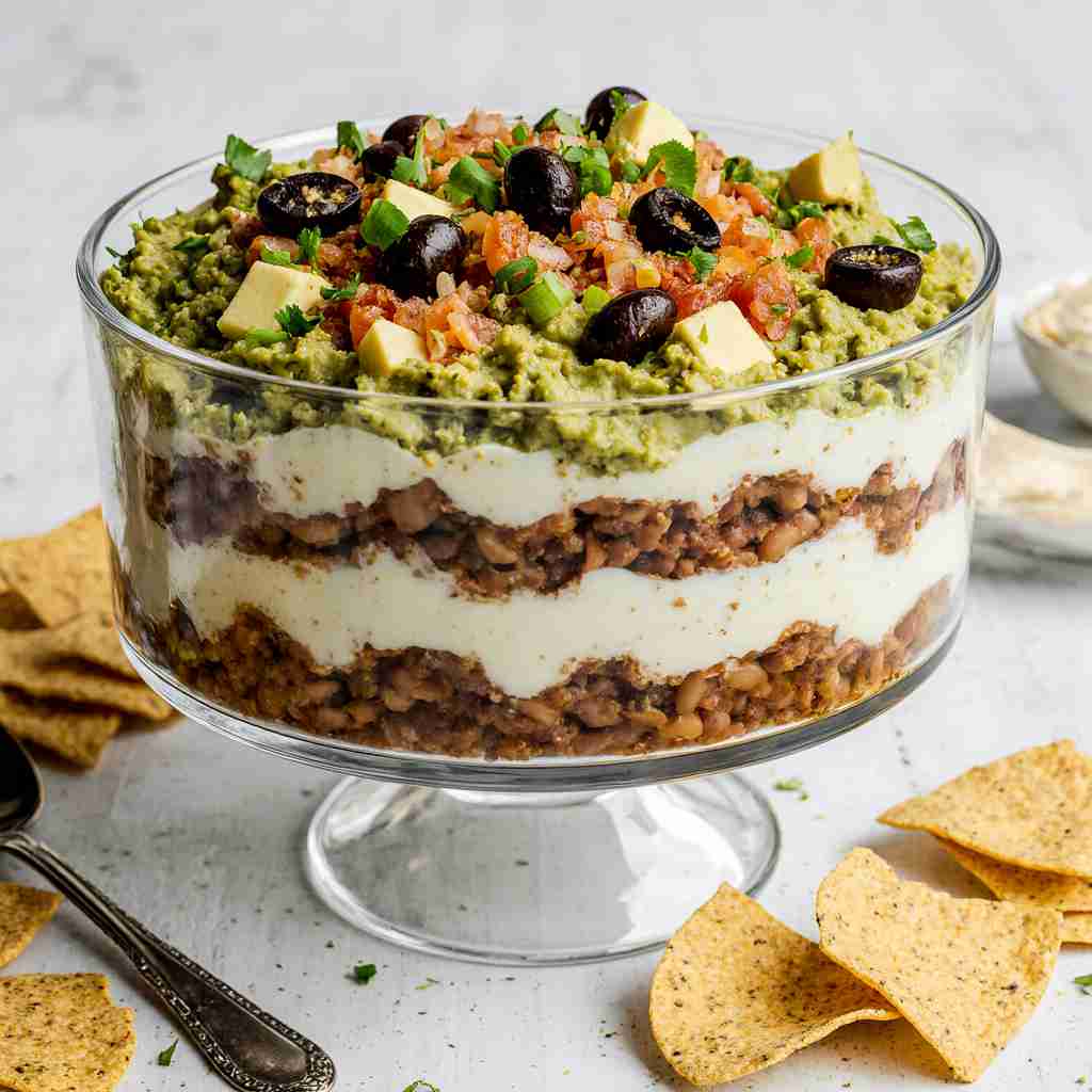 seven-layer dip recipe