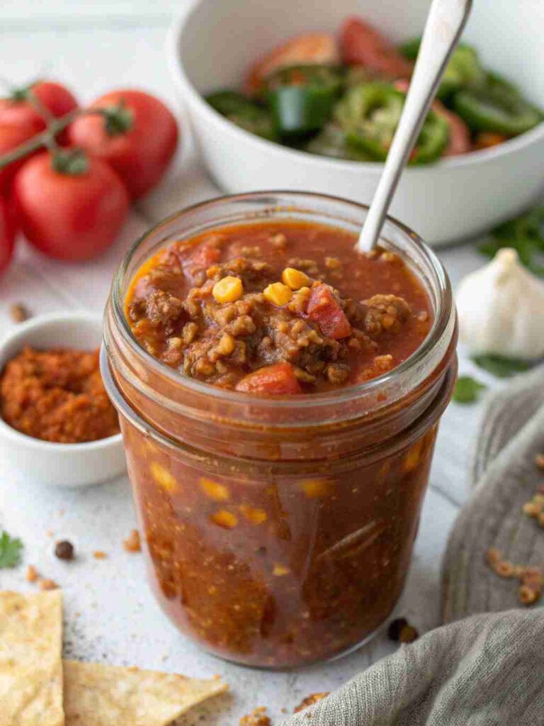 Canning Taco Soup