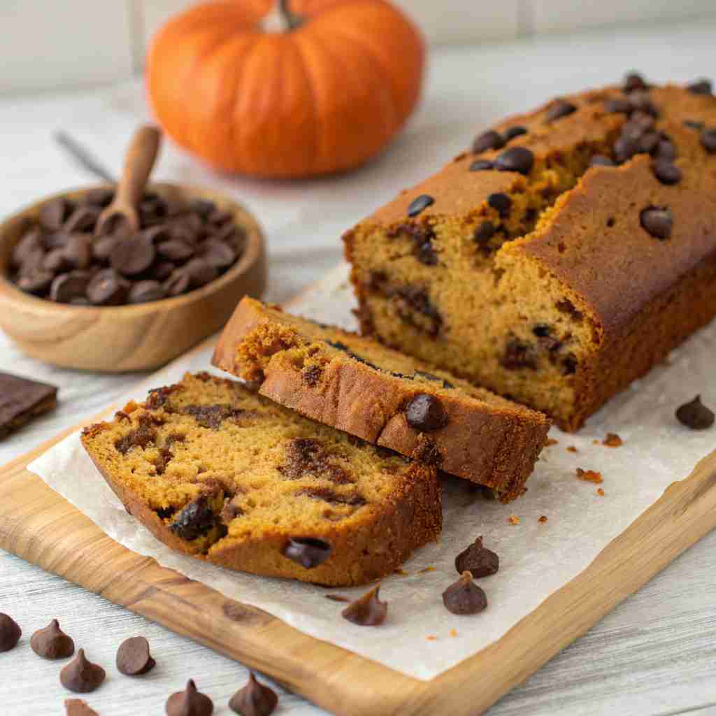 Chocolate Chip Pumpkin Bread