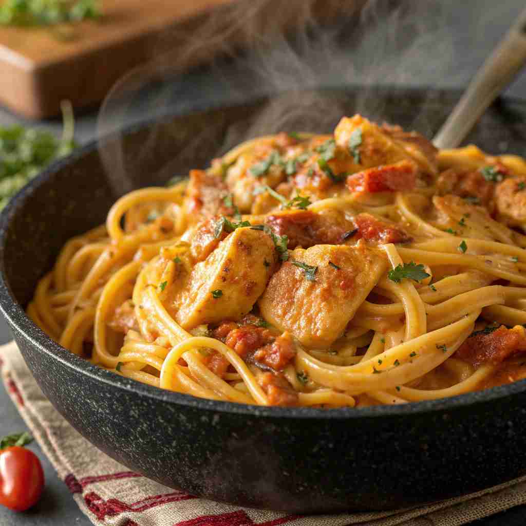 Cowboy Butter Chicken Linguine