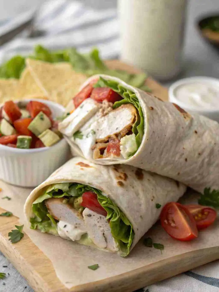 Creamy Turkey Ranch Wrap