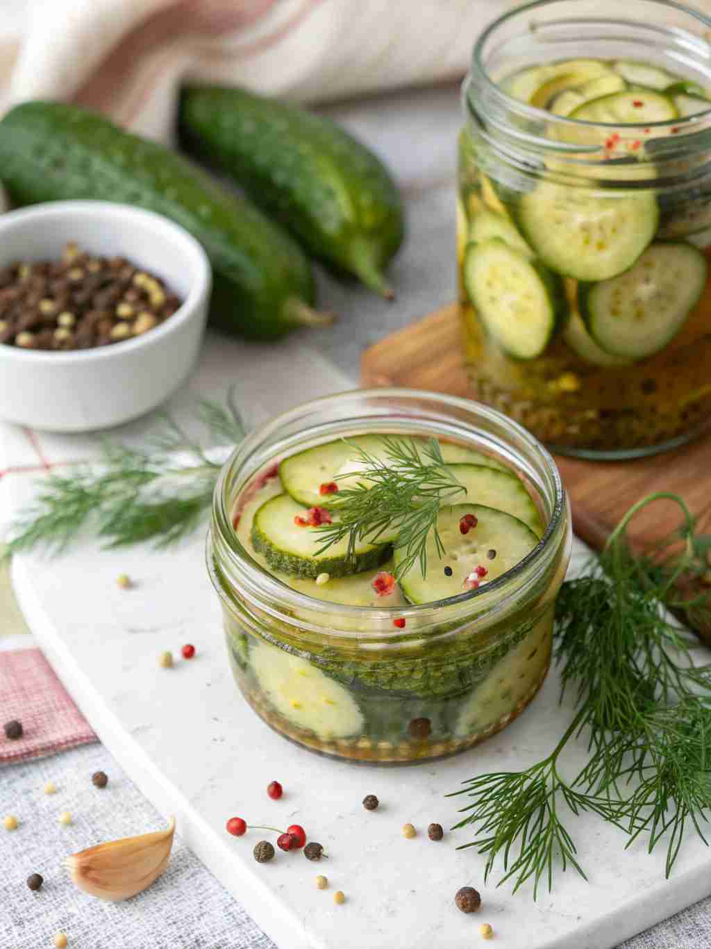Crispy Dill Pickle Canning Recipe - Old-Fashioned Recipe 1 Crispy Dill Pickle Canning Recipe