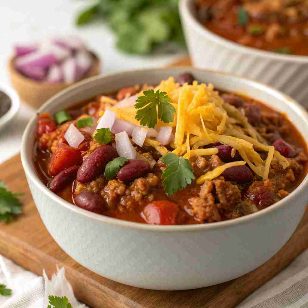 Easy Turkey Chili Recipe 1 Easy Turkey Chili