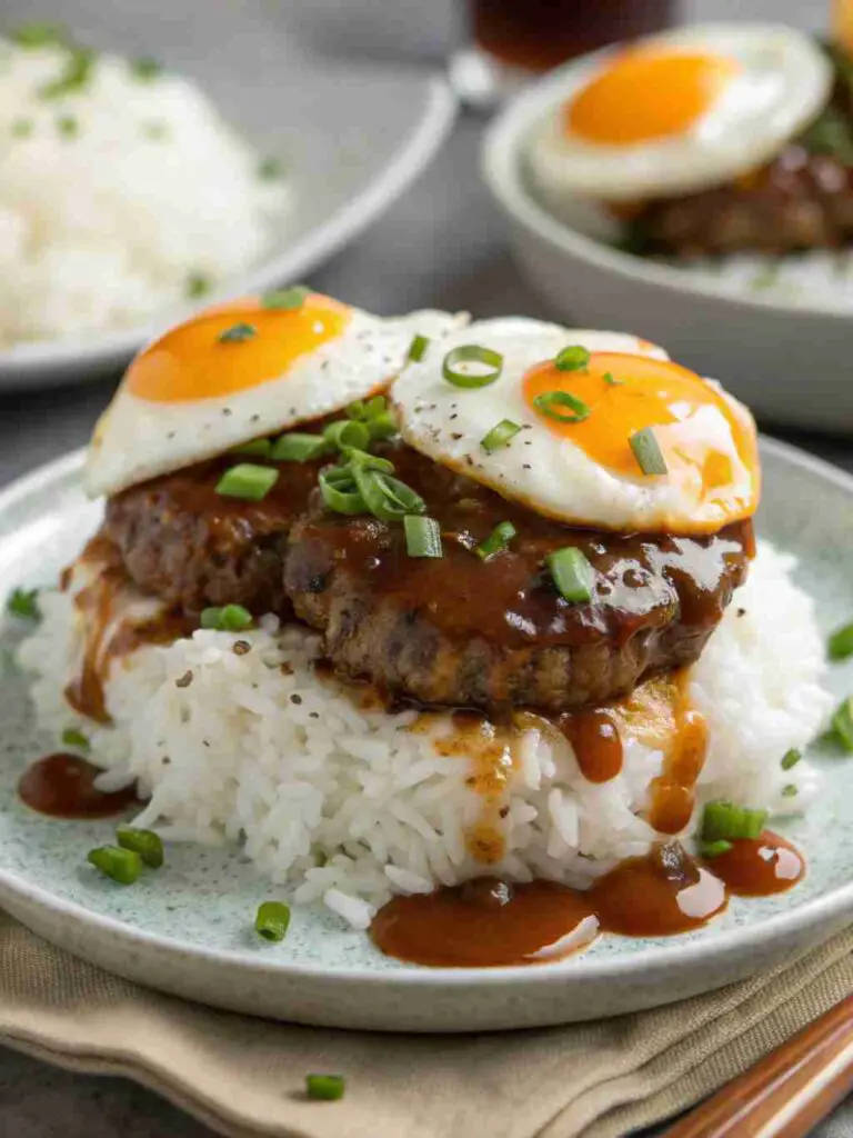 Authentic Hawaiian Loco Moco: A Taste of Paradise on Your Plate! 2 Hawaiian Loco Moco