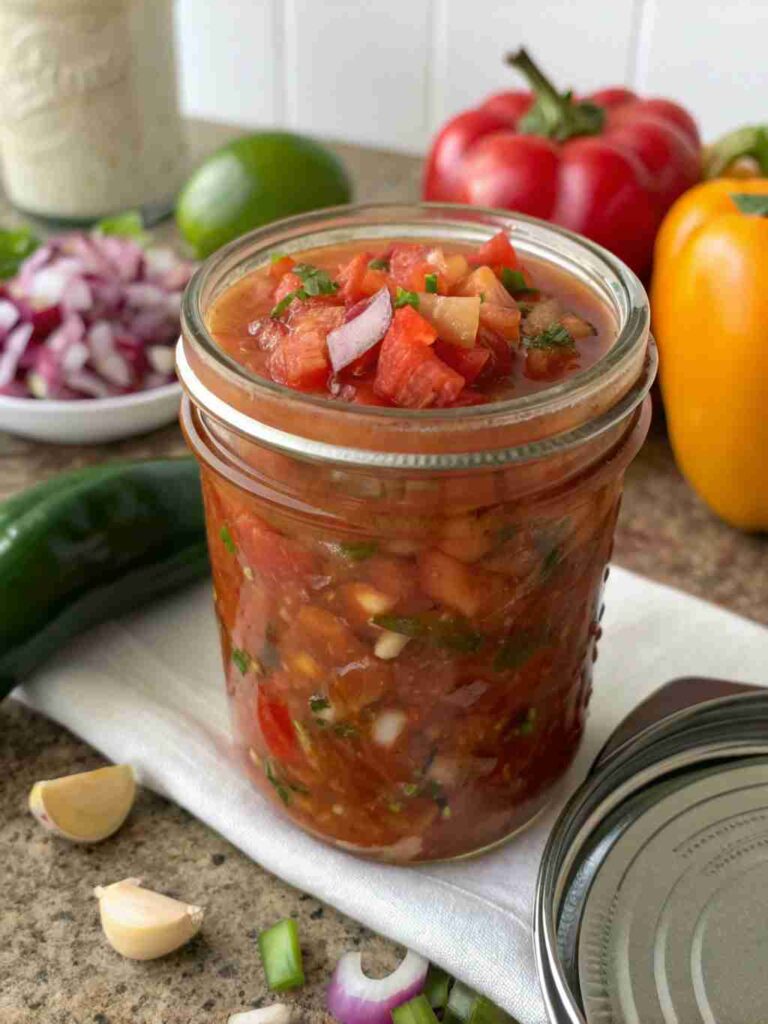 Homemade Canning Salsa