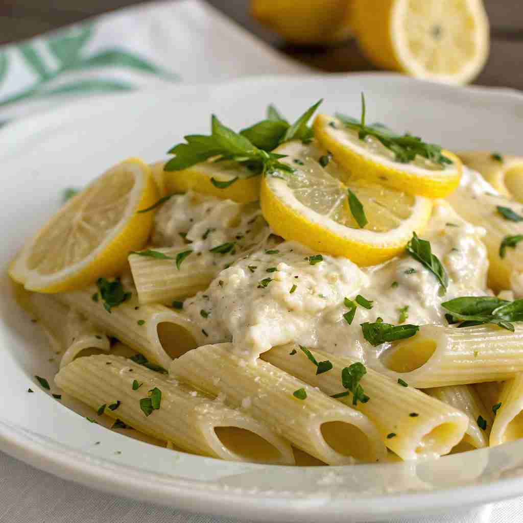 Lemony Ricotta Pasta