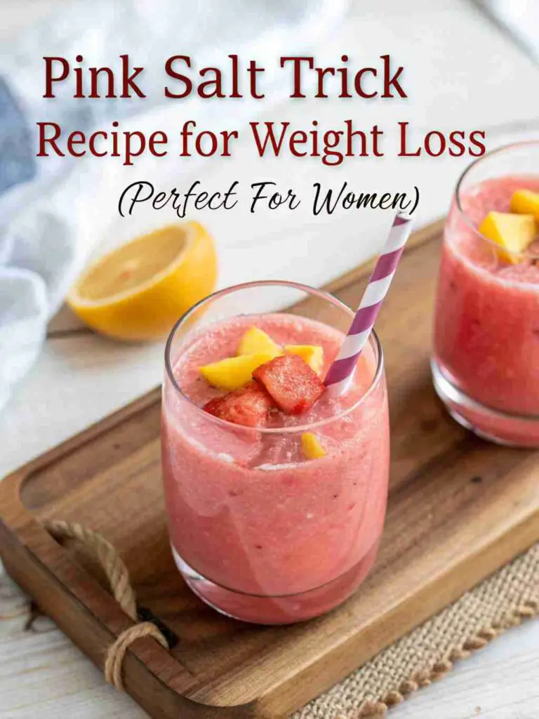 Pink Salt Trick Recipe for Weight Loss (Perfect for Women) 2 Pink Salt Trick