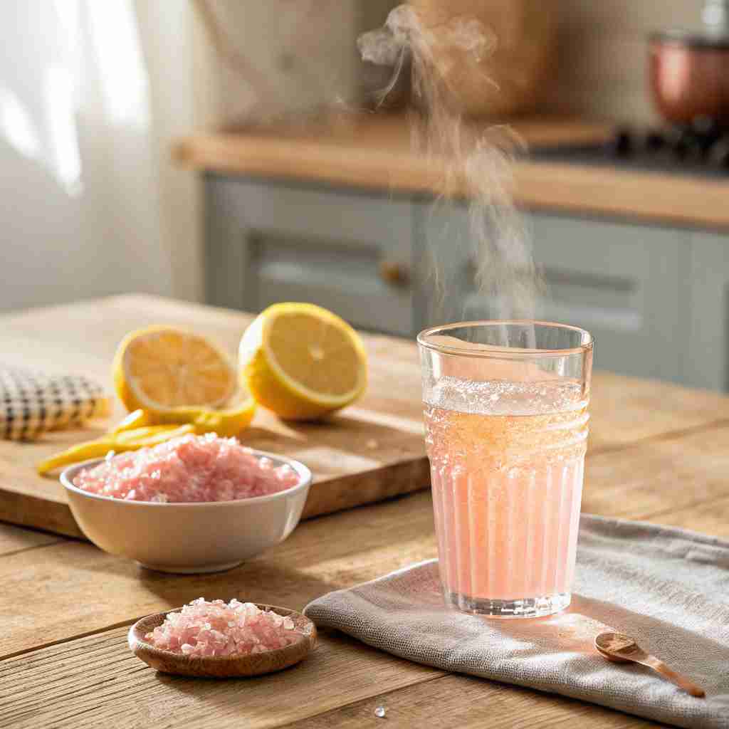 Pink Salt Trick Recipe with Baking Soda (Perfect for Women) 2 Pink Salt Trick Recipe with Baking Soda