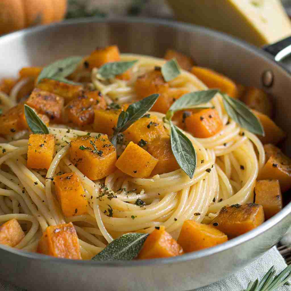 Sage Brown Butter Butternut Squash Pasta