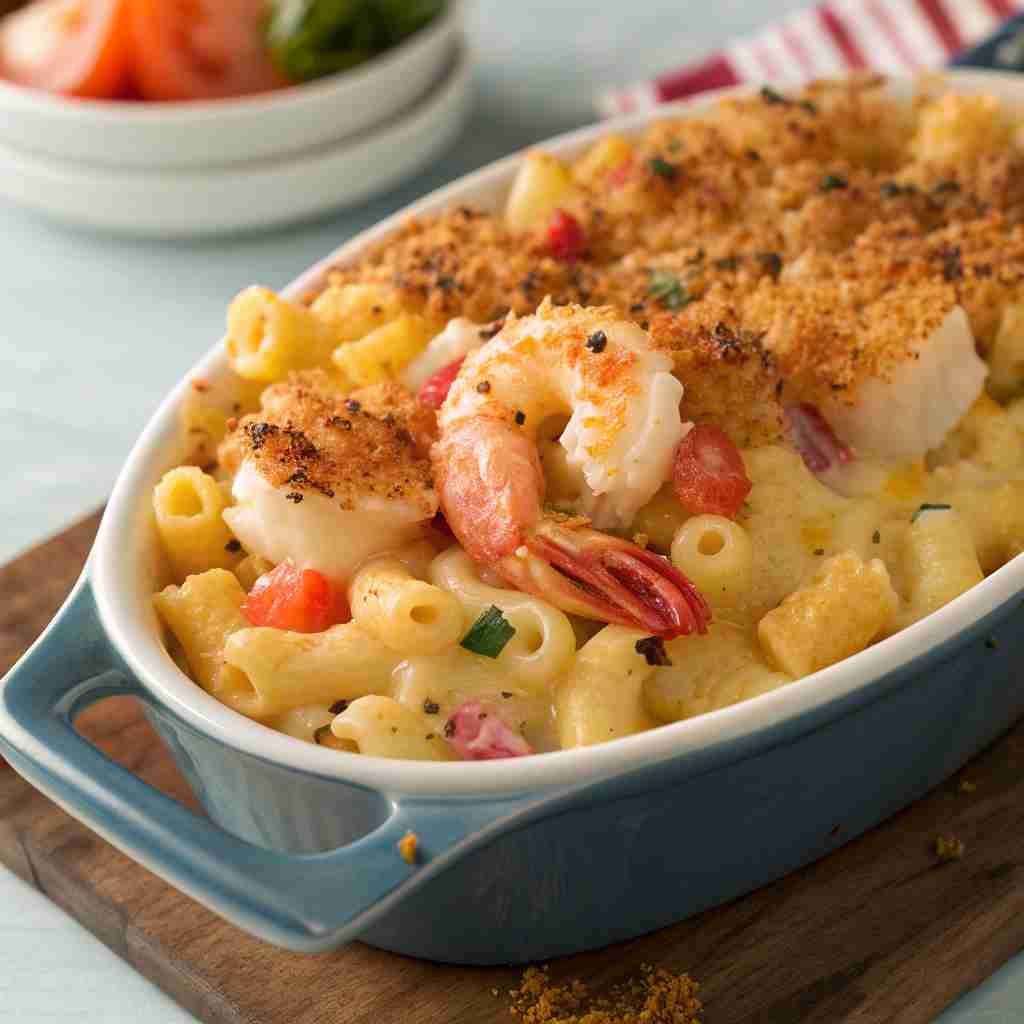 Ultimate Seafood Mac & Cheese 1 Seafood Mac & Cheese