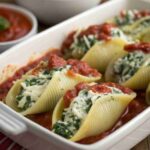Spinach and Ricotta Stuffed Shells
