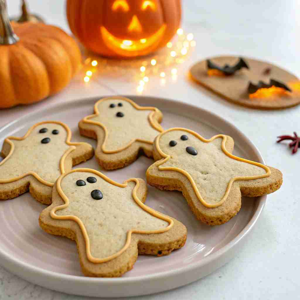 Spooky Ghost Brown Butter Pumpkin Cookies – Boo‑tiful Treats 1 Spooky Ghost Brown Butter Pumpkin Cookies