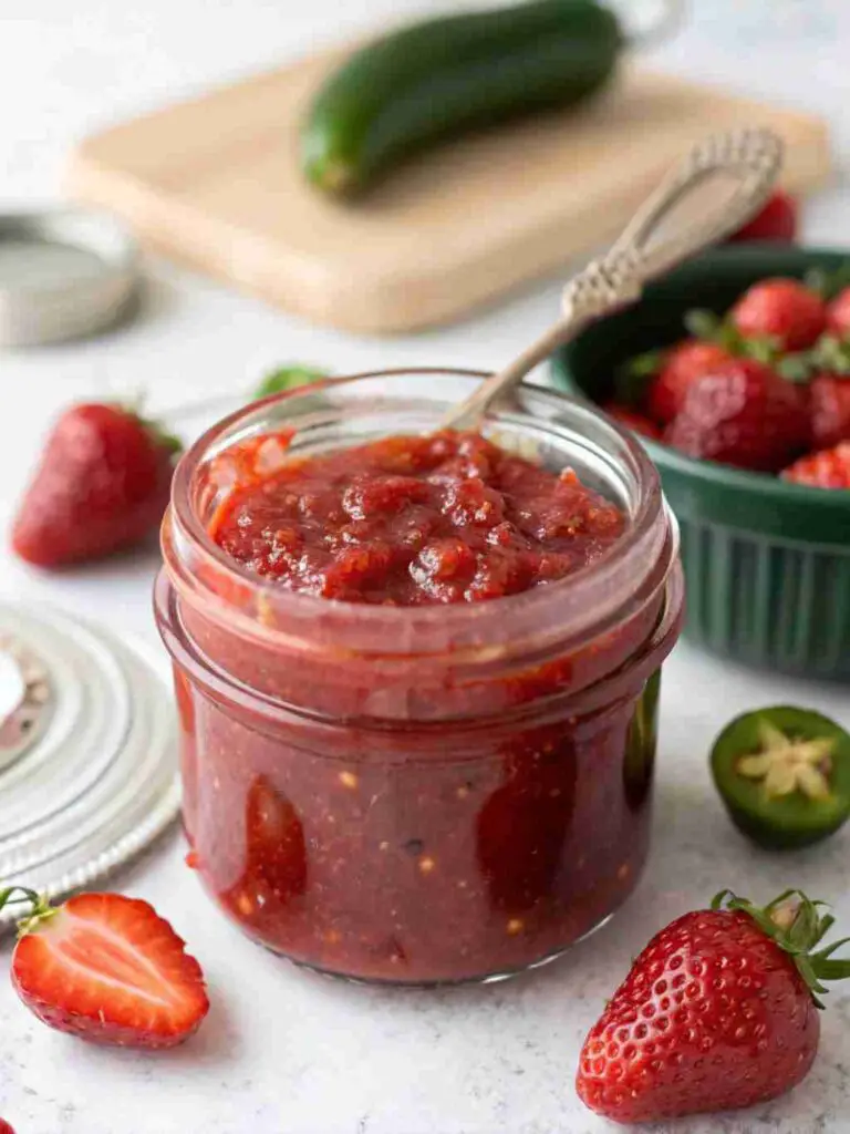 Strawberry Jalapeño Jam - Sweet Heat Recipe 2 Strawberry Jalapeño Jam