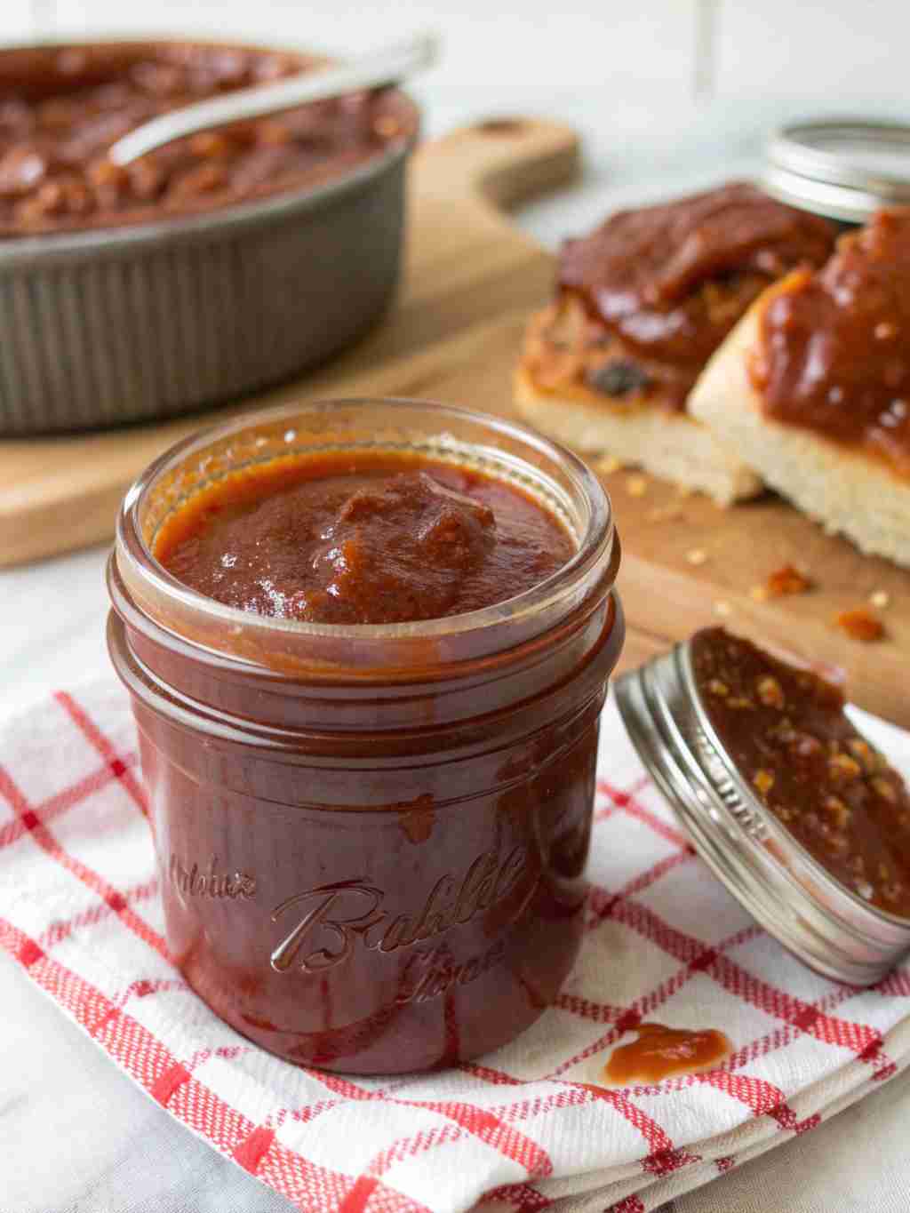 Sweet Smoky Barbecue Sauce for Canning - Homemade Recipe 1 Sweet + Smoky Barbecue Sauce for Canning