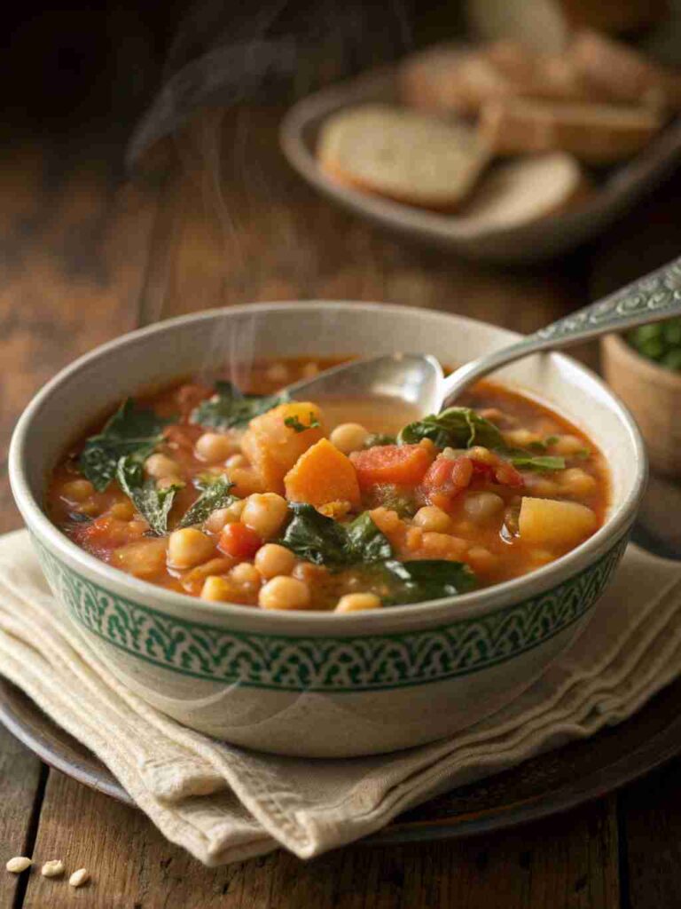 Tuscan Garbanzo Bean Soup